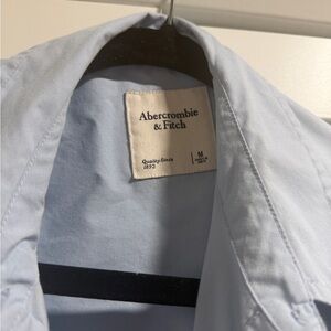 Abercrombie & Fitch Sky Blue Button-Up